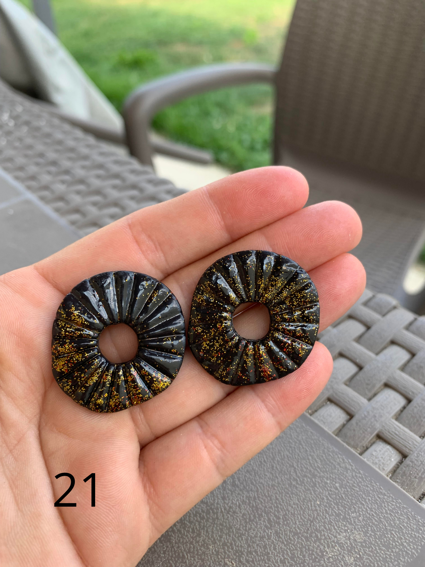 Boucles pampilles interchangeables / clou