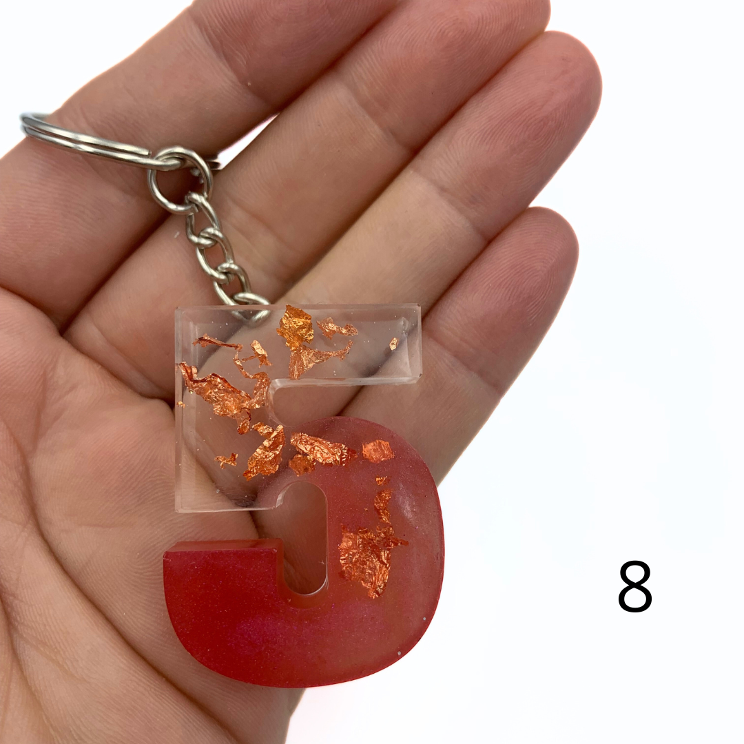 Porte-clés chiffre