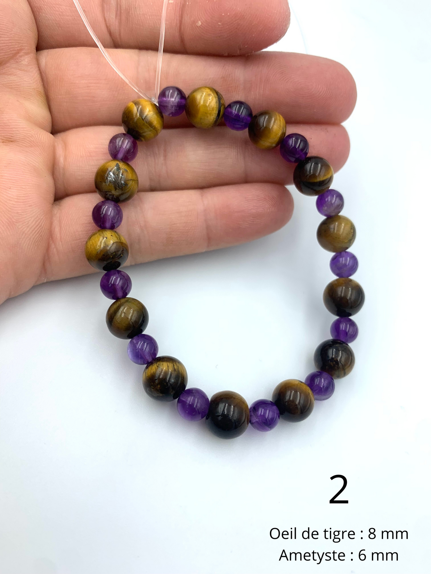 Bracelets perles naturelles