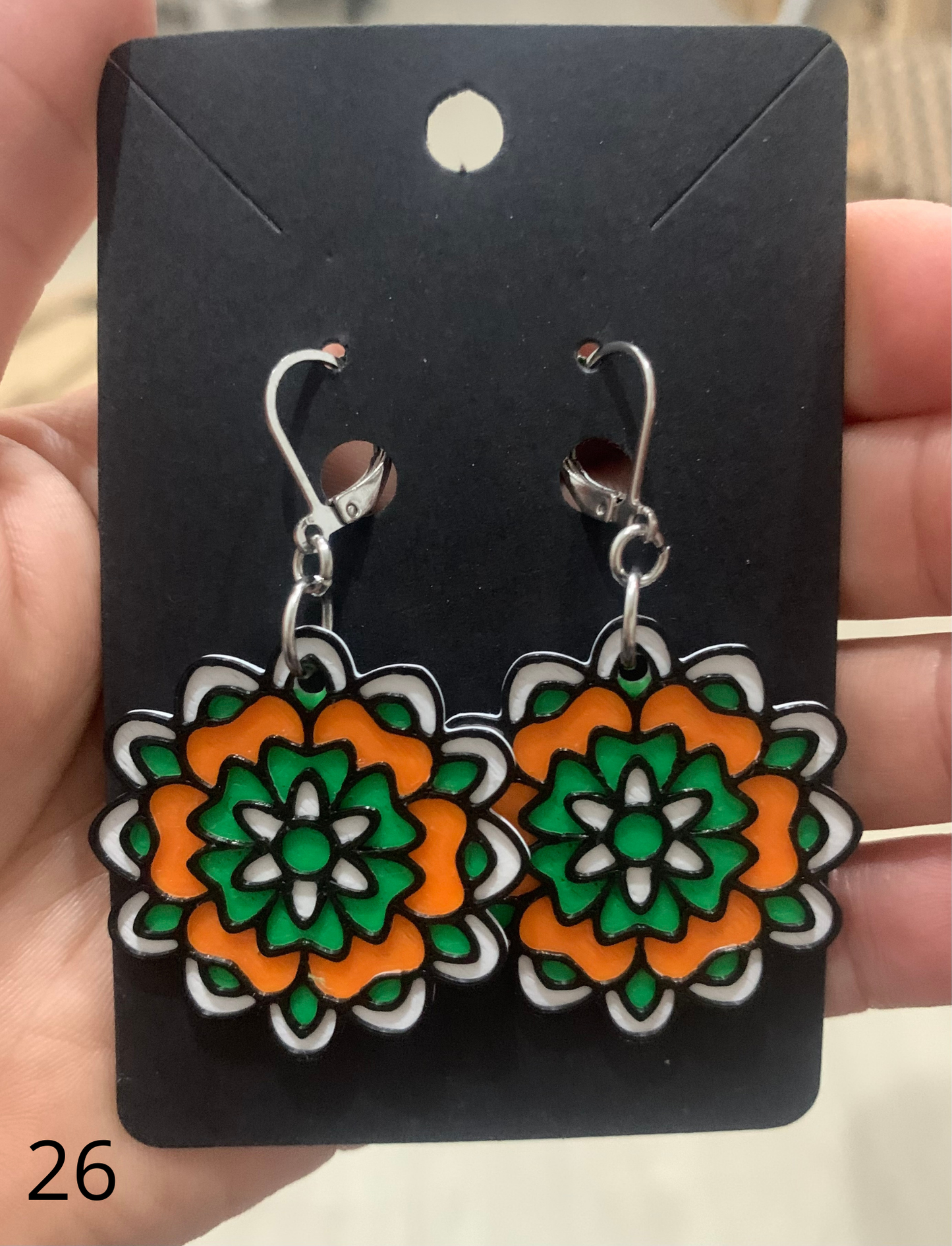Boucle d'oreille impression 3D