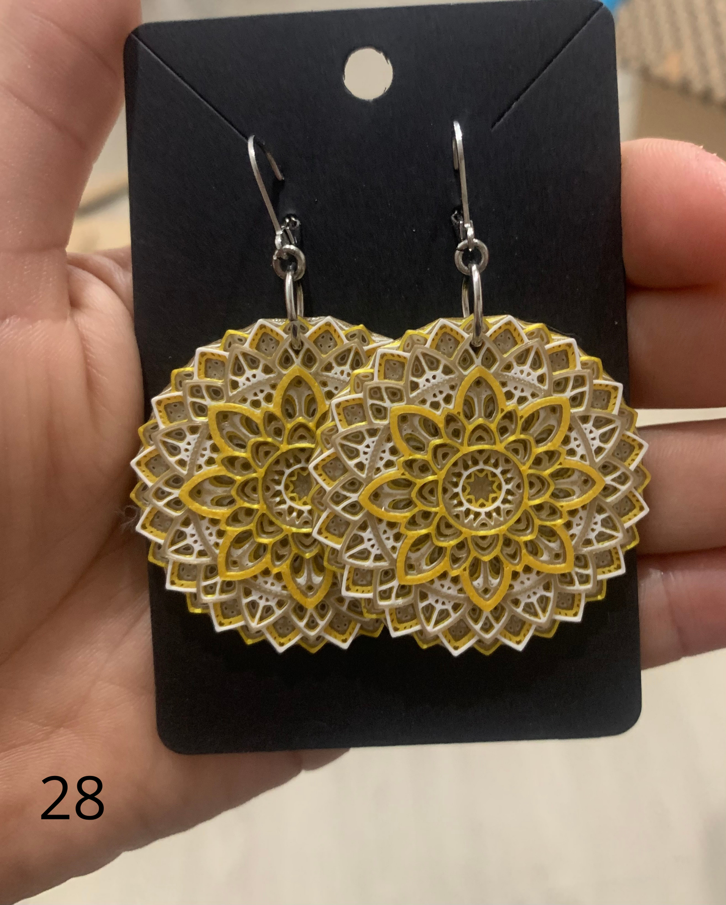 Boucle d'oreille impression 3D
