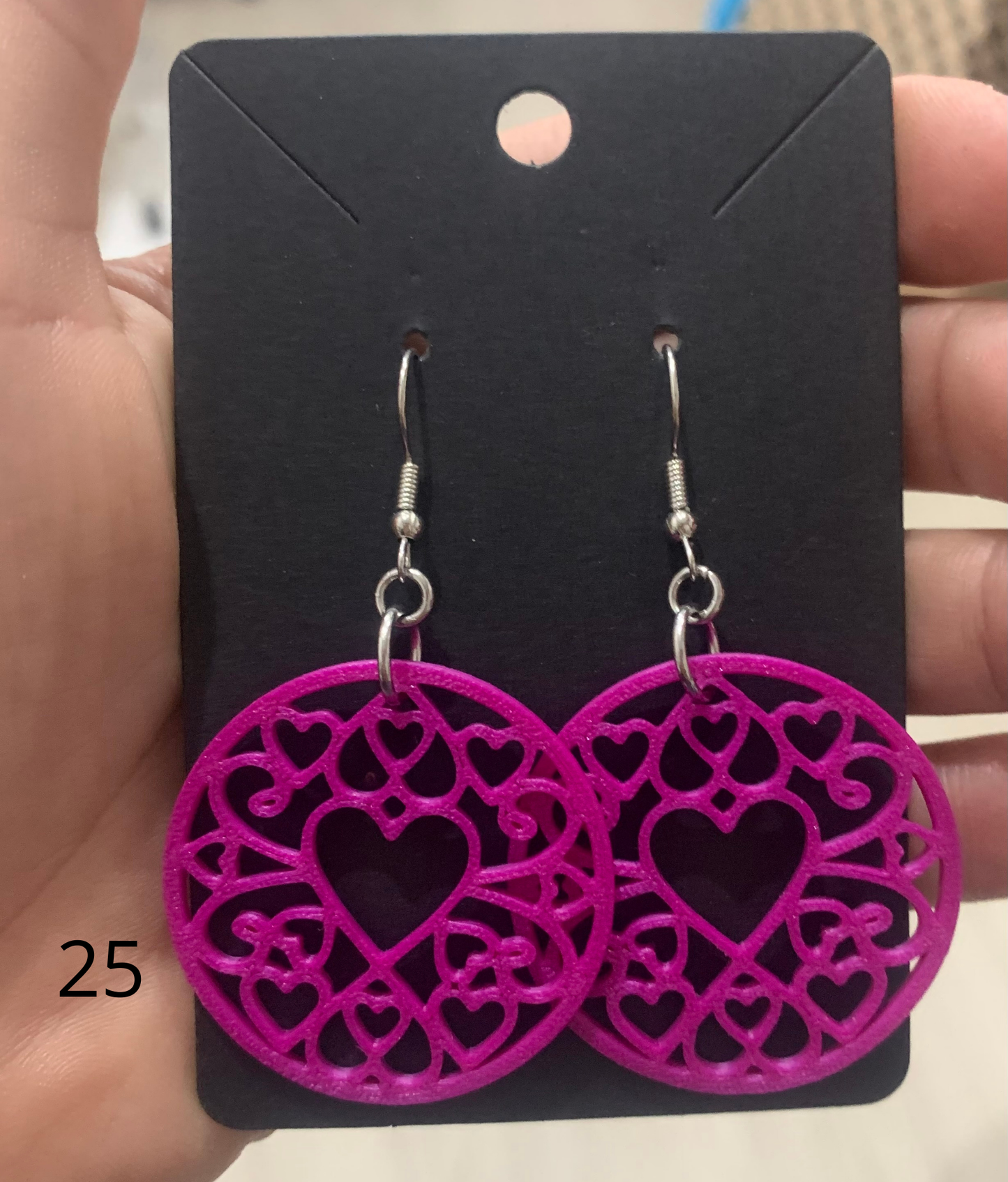 Boucle d'oreille impression 3D