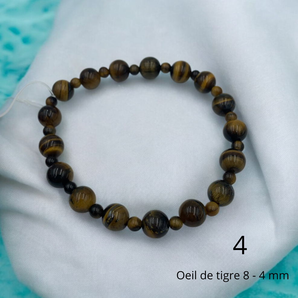 Bracelets perles naturelles