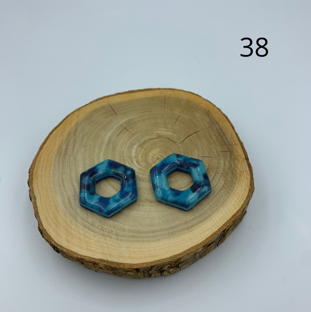 Boucles pampilles interchangeables / clou