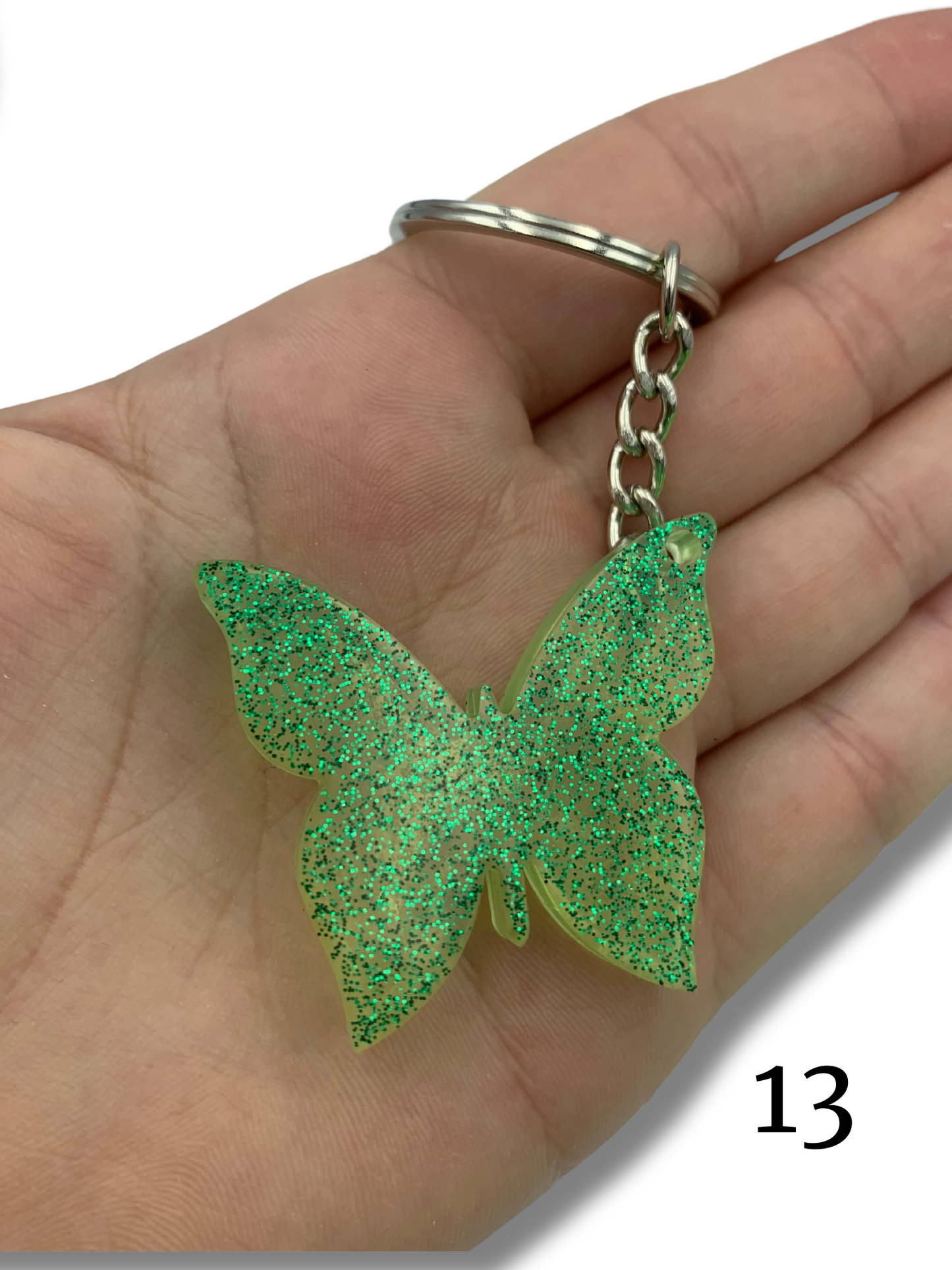 Porte clés papillon
