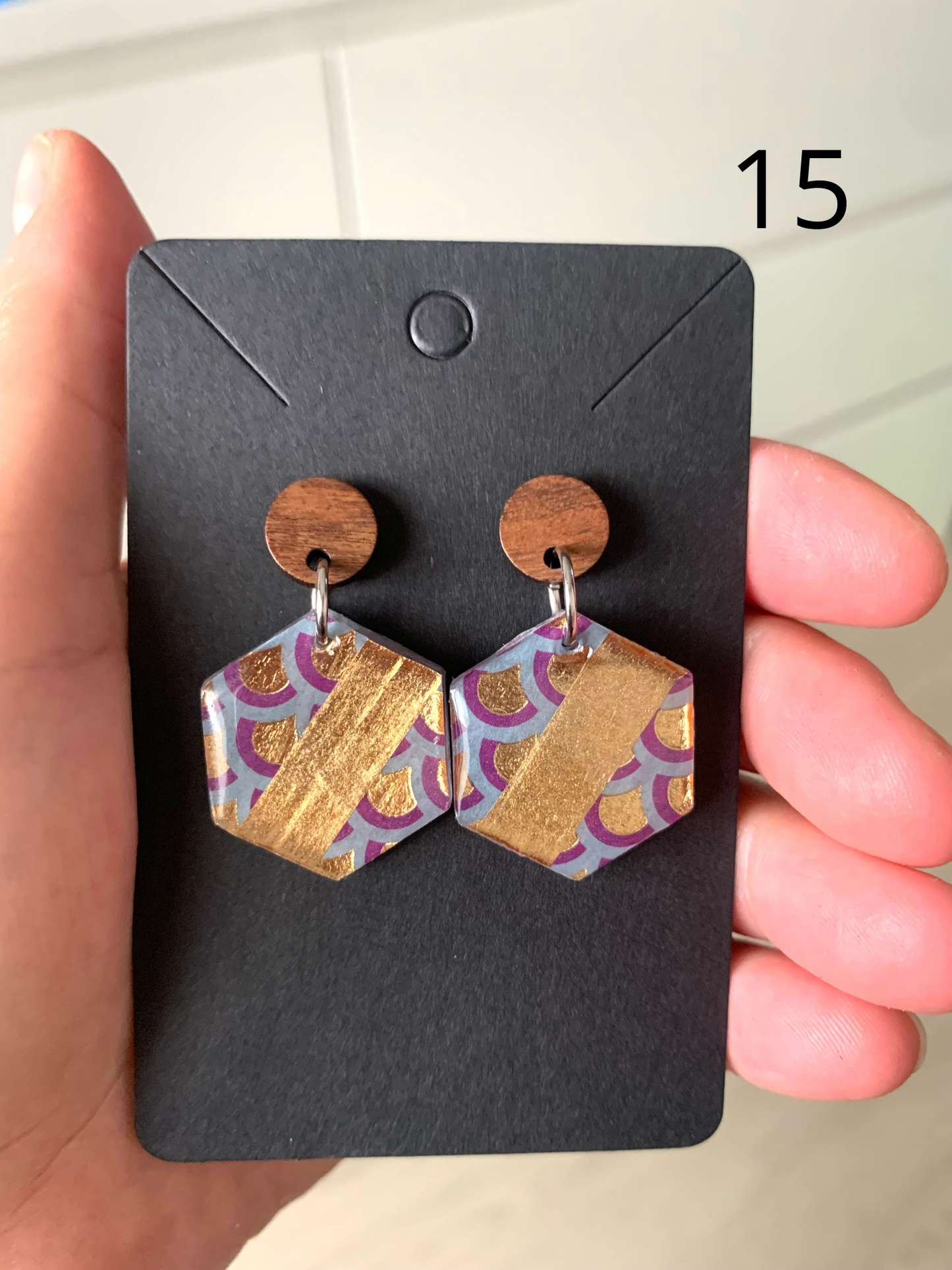 Boucles d'oreilles clou