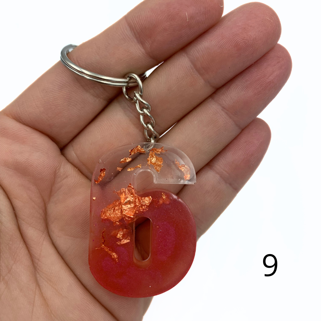 Porte-clés chiffre