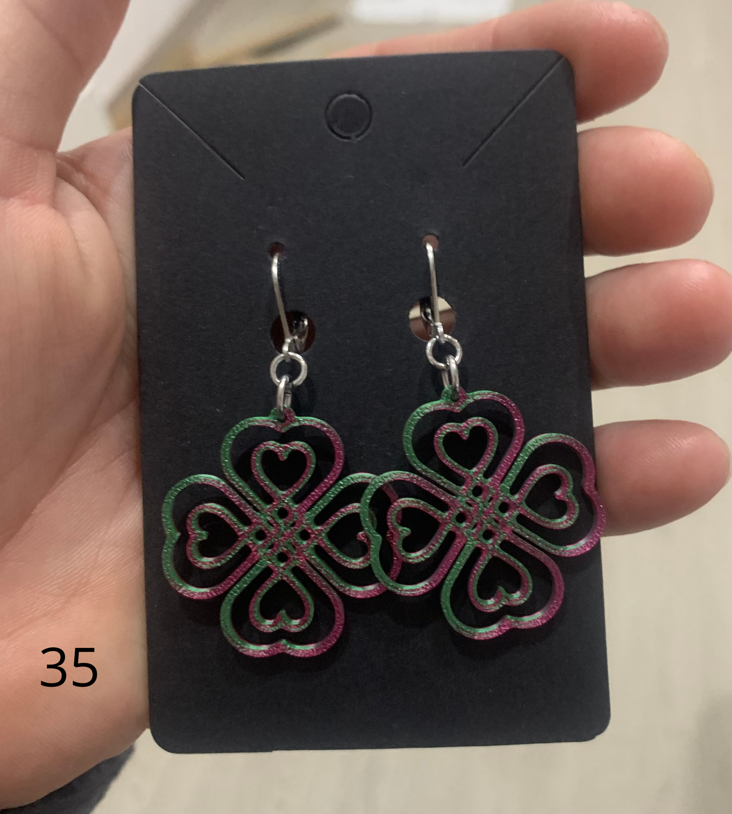 Boucle d'oreille impression 3D