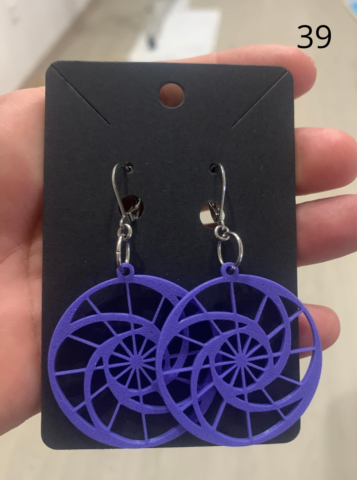 Boucle d'oreille impression 3D
