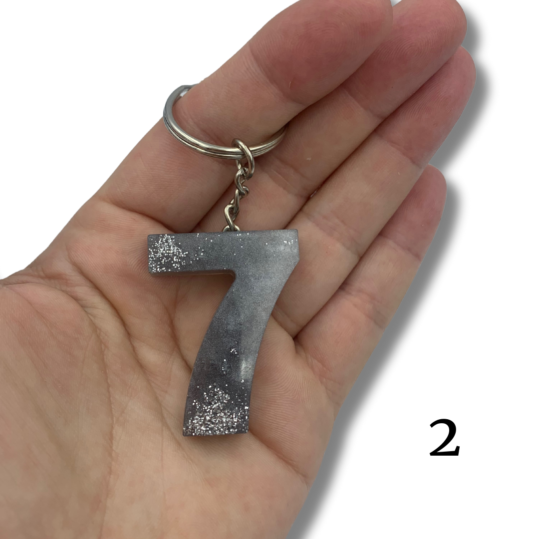 Porte-clés chiffre