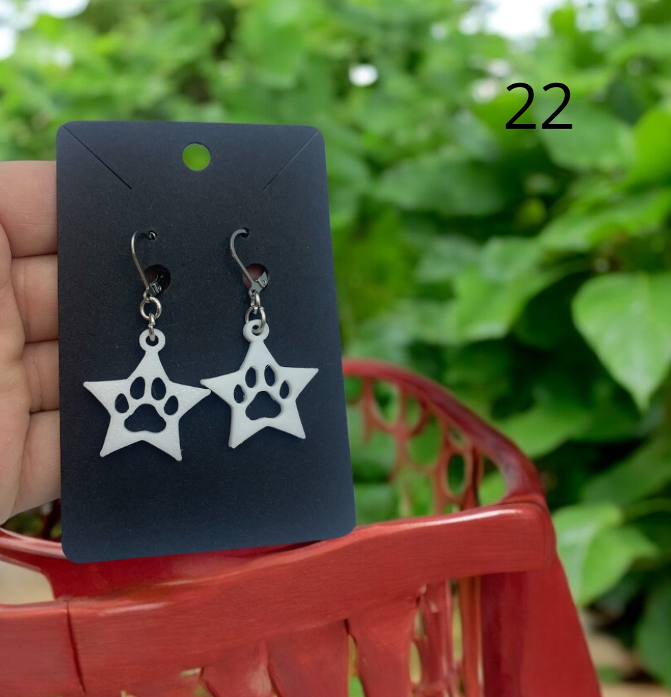 Boucle d'oreille impression 3D