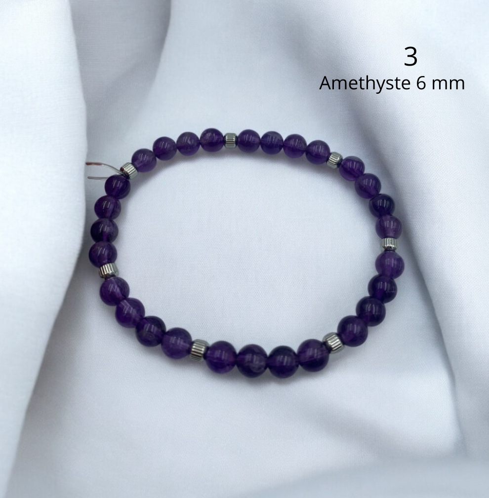 Bracelets perles naturelles