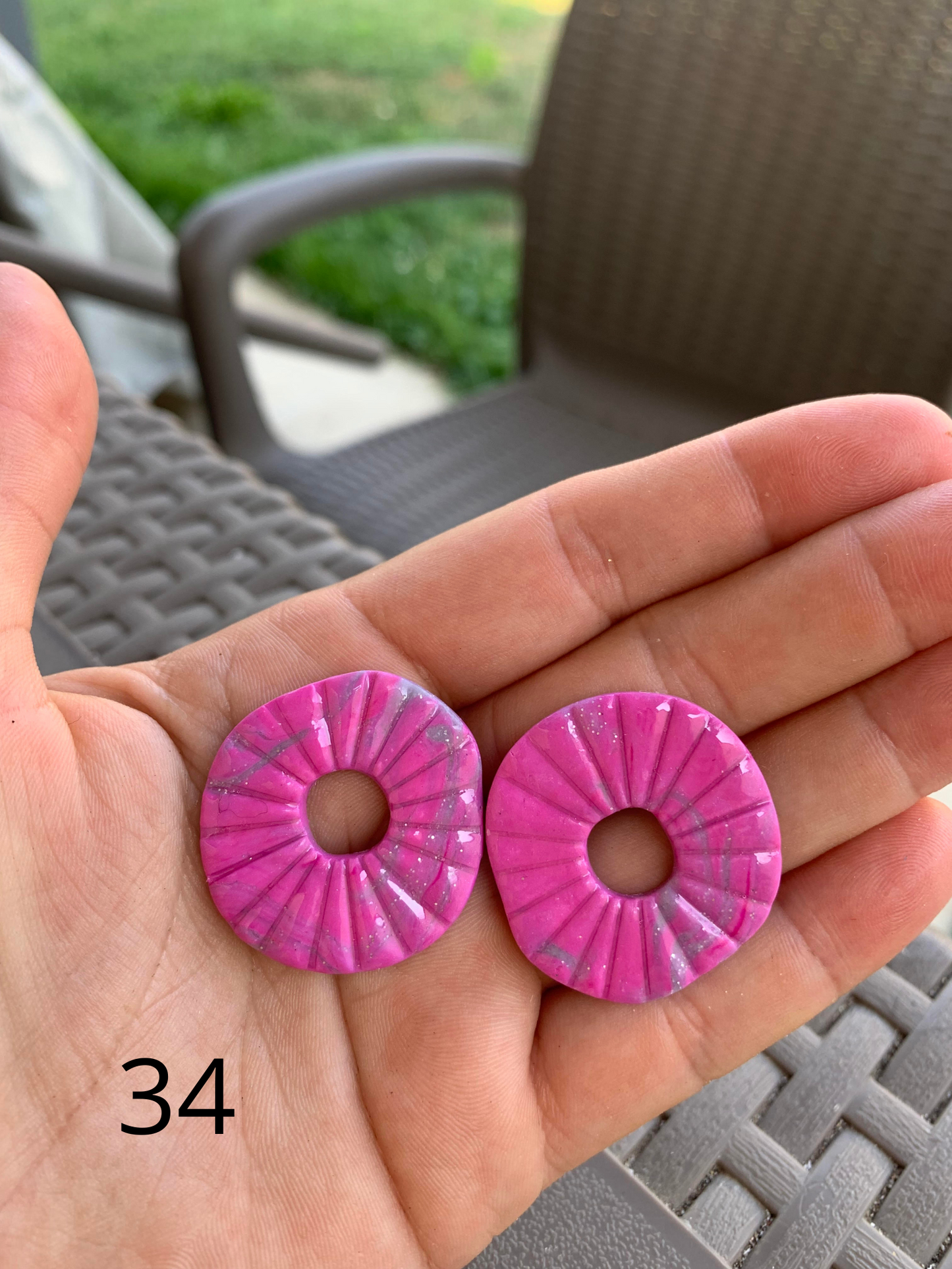Boucles pampilles interchangeables / clou