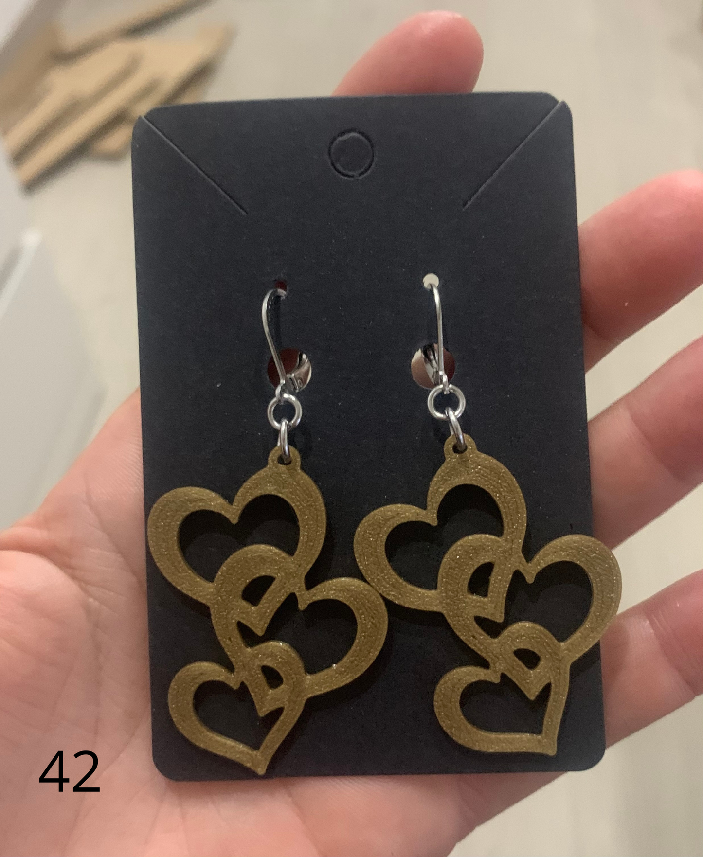 Boucle d'oreille impression 3D