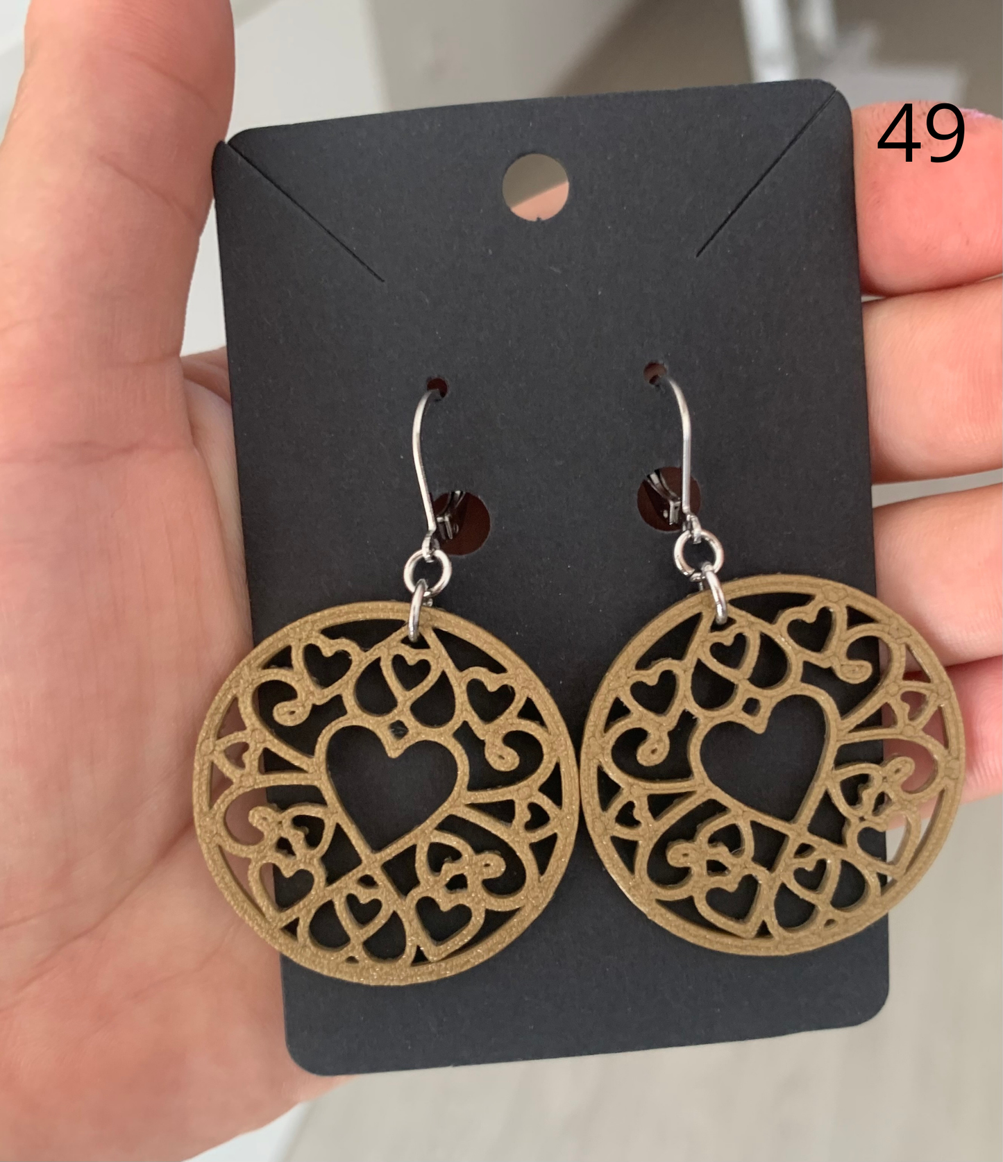 Boucle d'oreille impression 3D