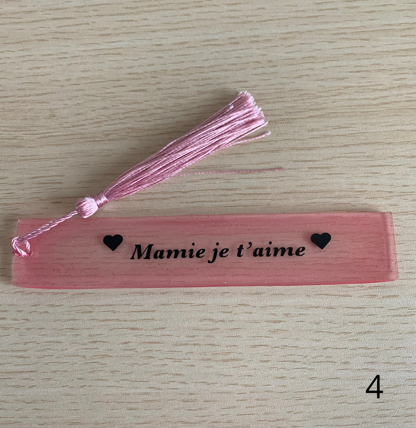 Marque page personnalisé