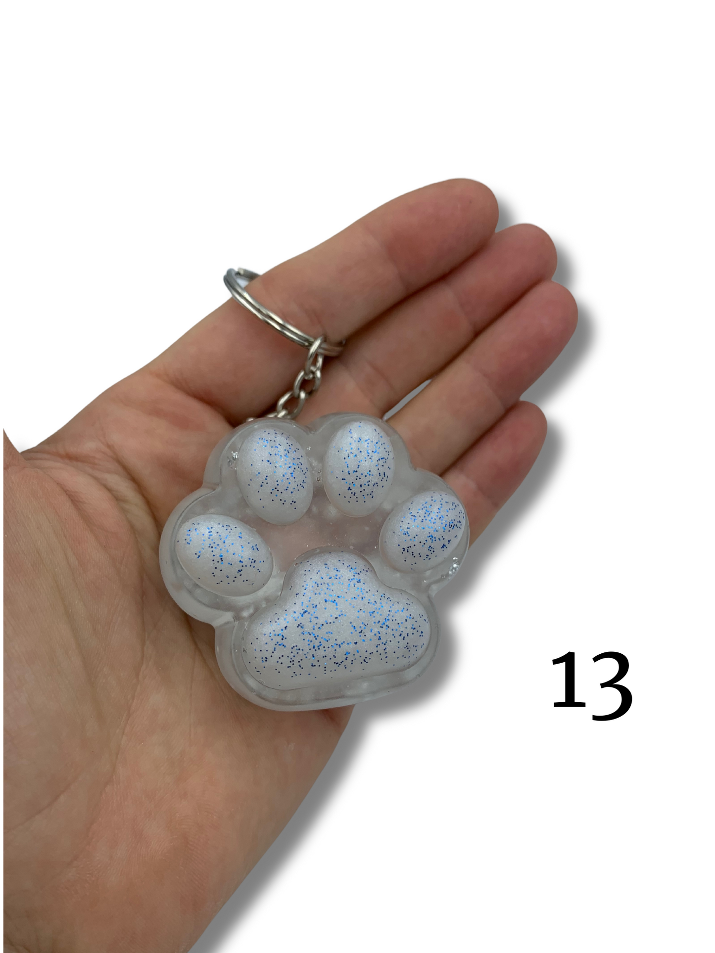 Porte clés patte de chat