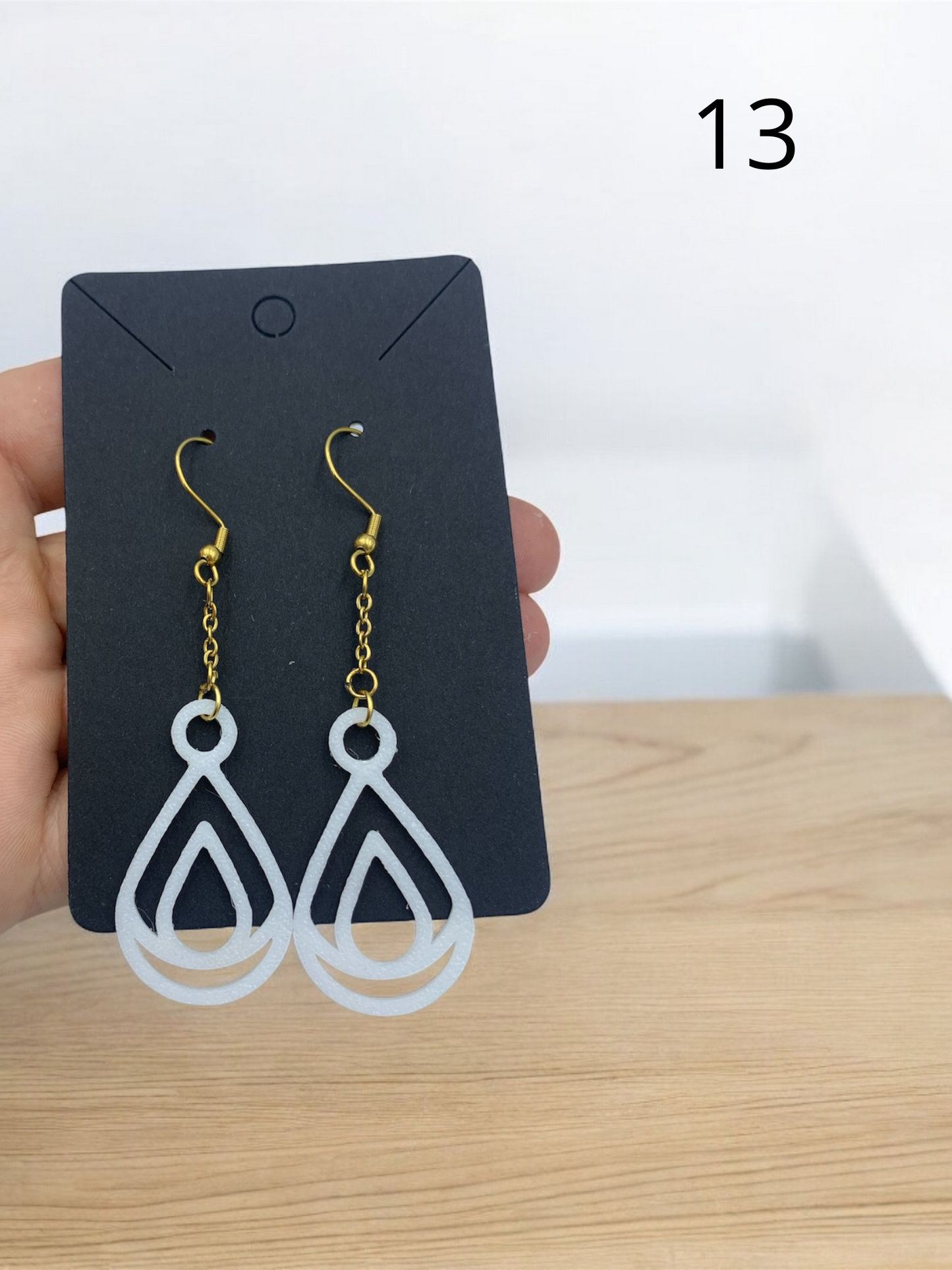 Boucle d'oreille impression 3D