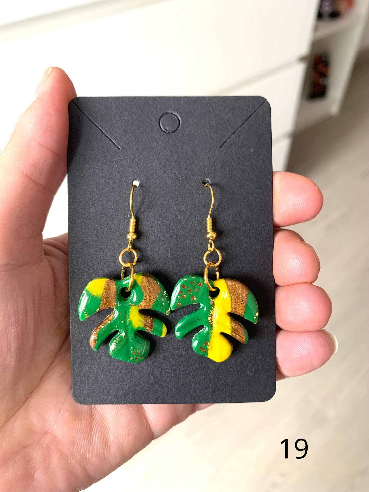 Boucles d'oreilles à crochets