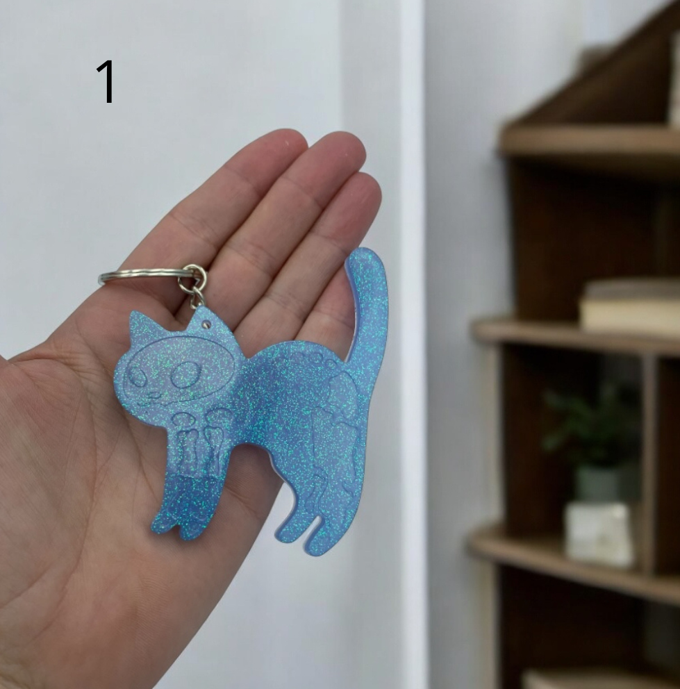 Porte clés chat