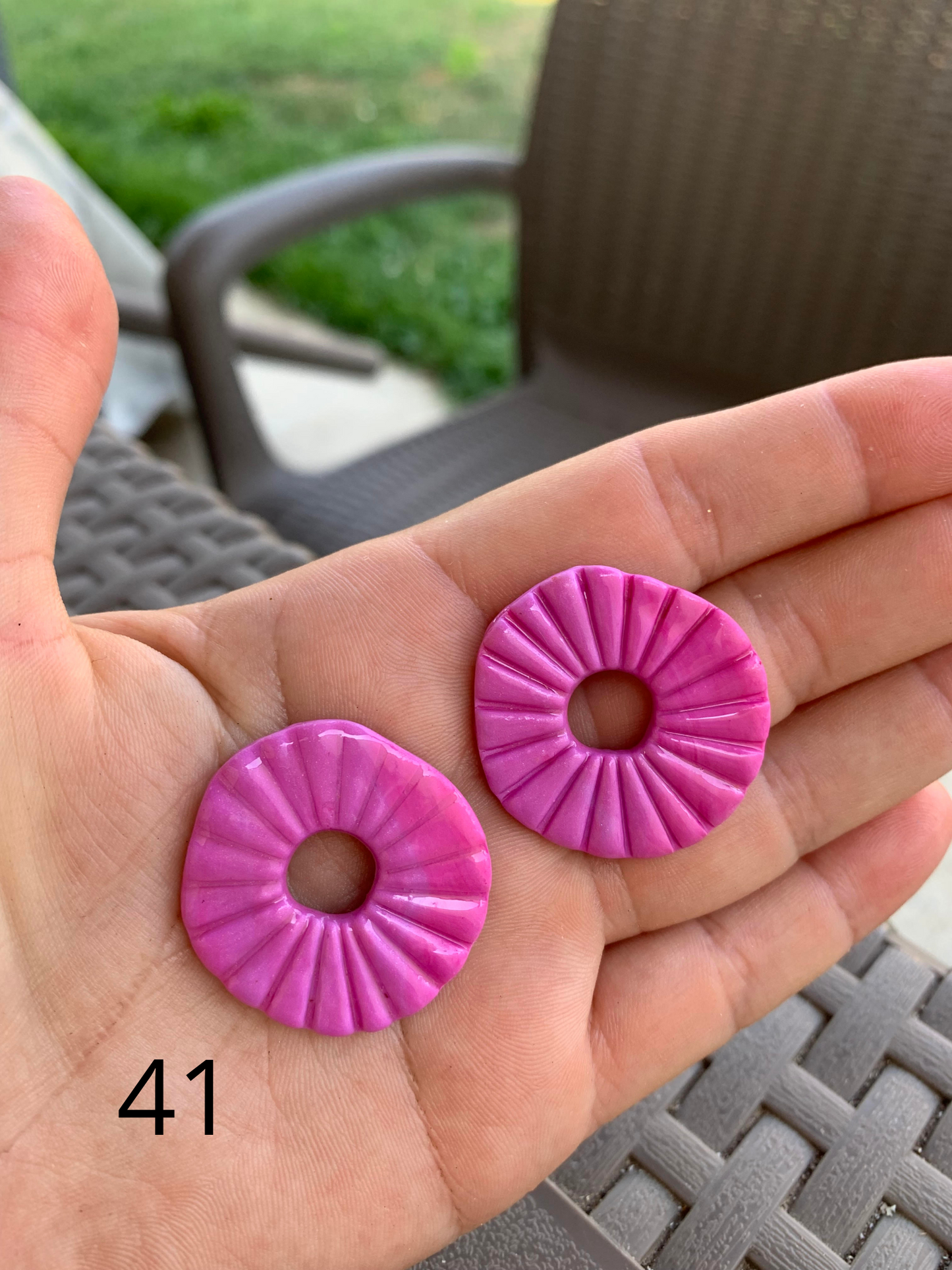 Boucles pampilles interchangeables / clou