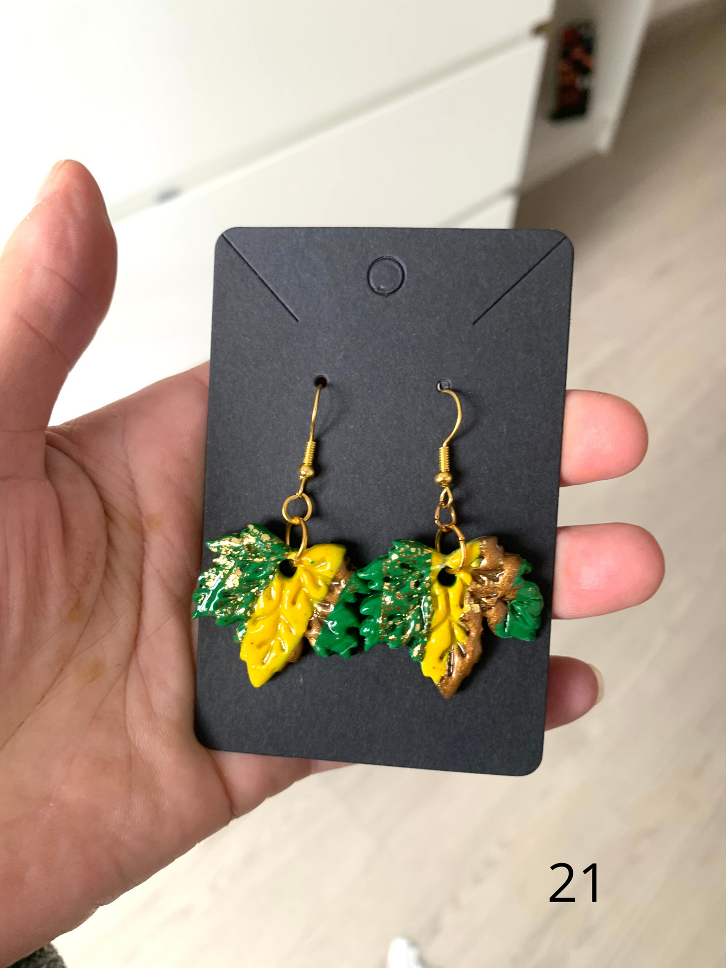 Boucles d'oreilles à crochets