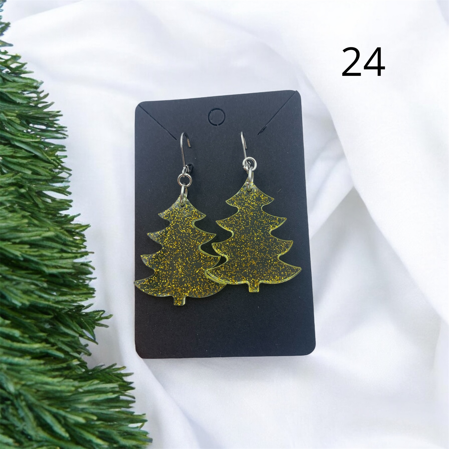 Boucles d'oreilles Noel