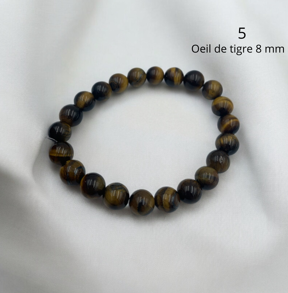 Bracelets perles naturelles