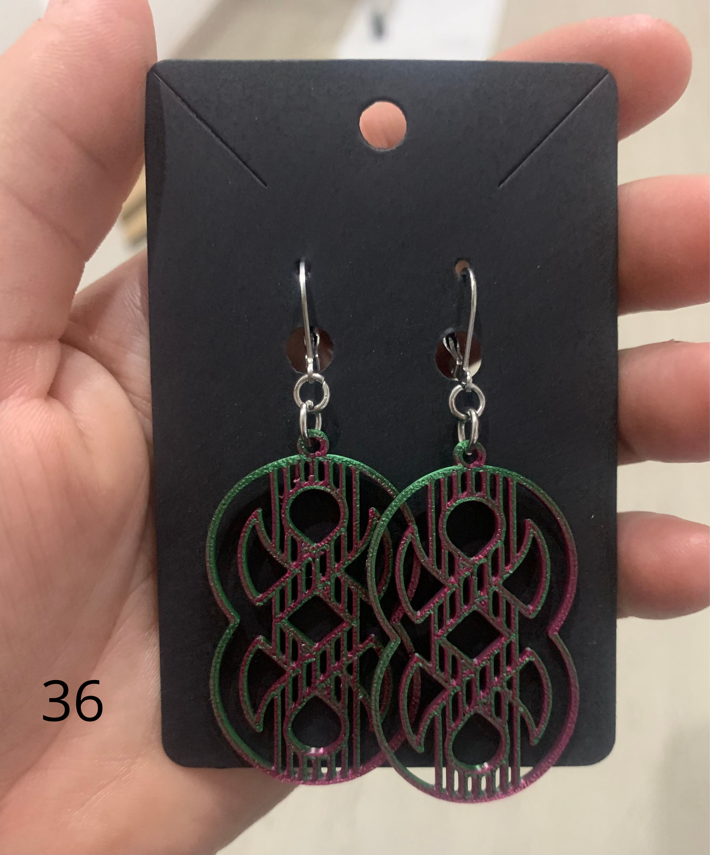 Boucle d'oreille impression 3D