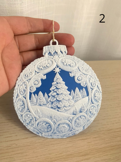 Sujets de Noel 3D