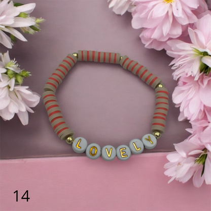 Bracelet en perles (Taille M)