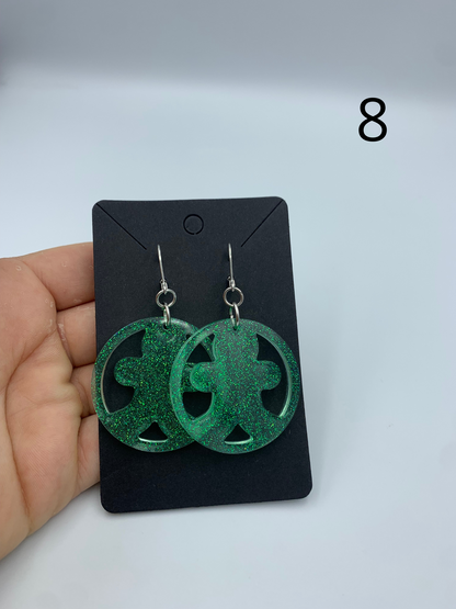 Boucles d'oreilles Noel