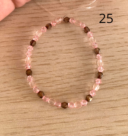 Bracelet en perles (Taille S)