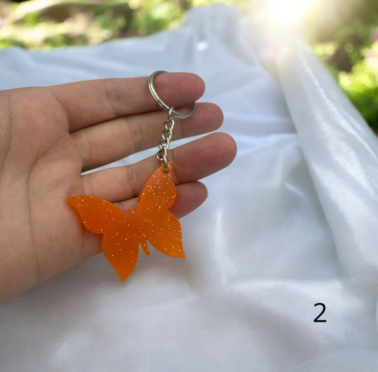 Porte clés papillon