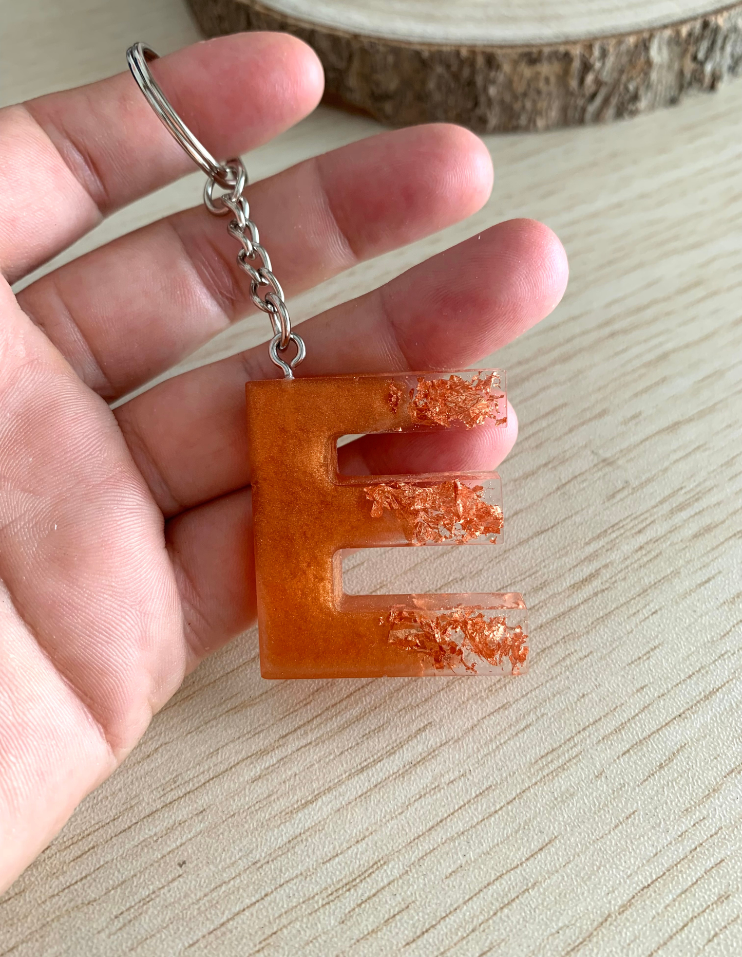Porte clès lettre