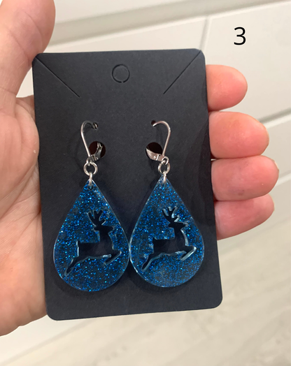 Boucles d'oreilles Noel