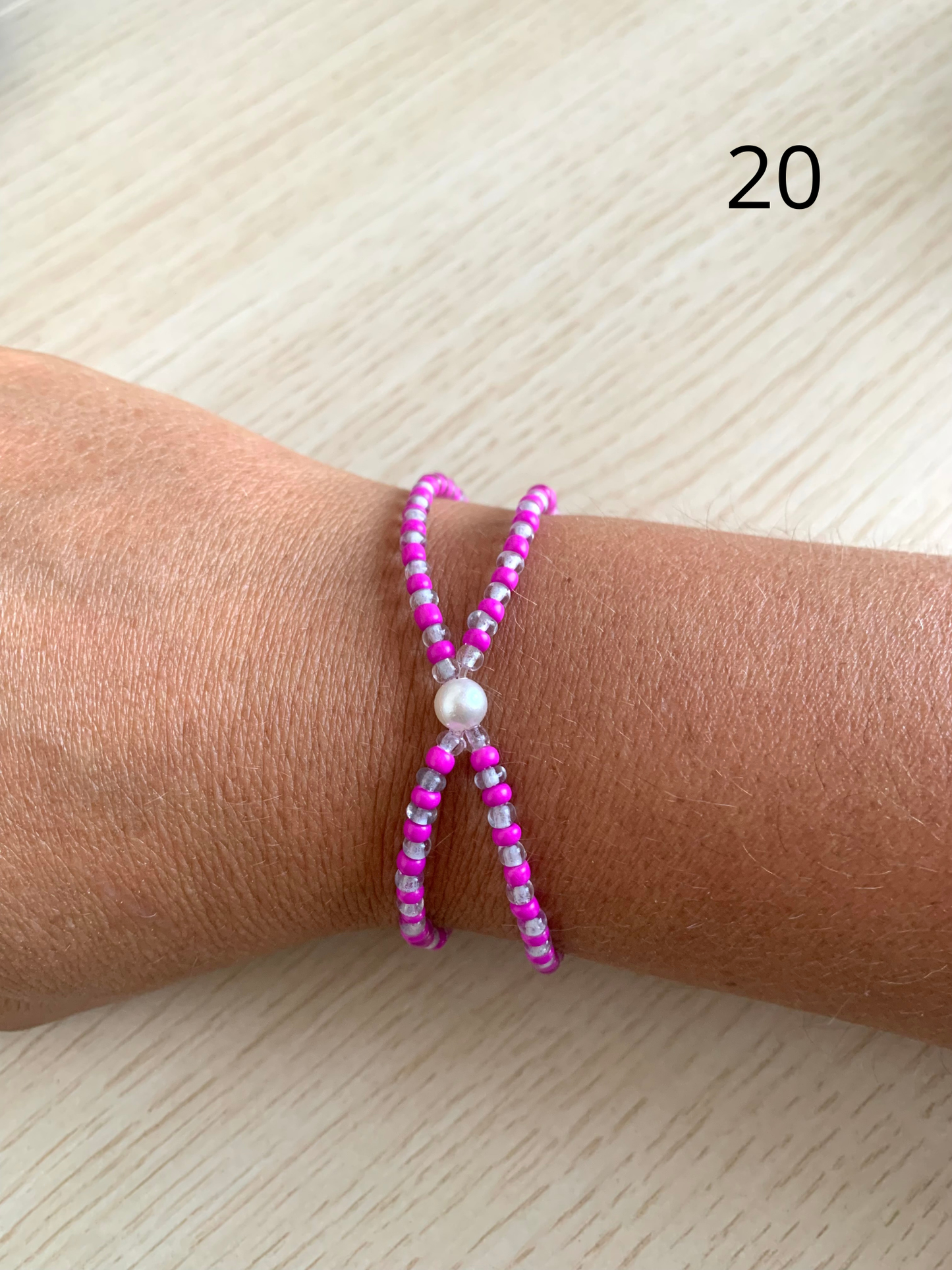 Bracelet en perles (Taille M)