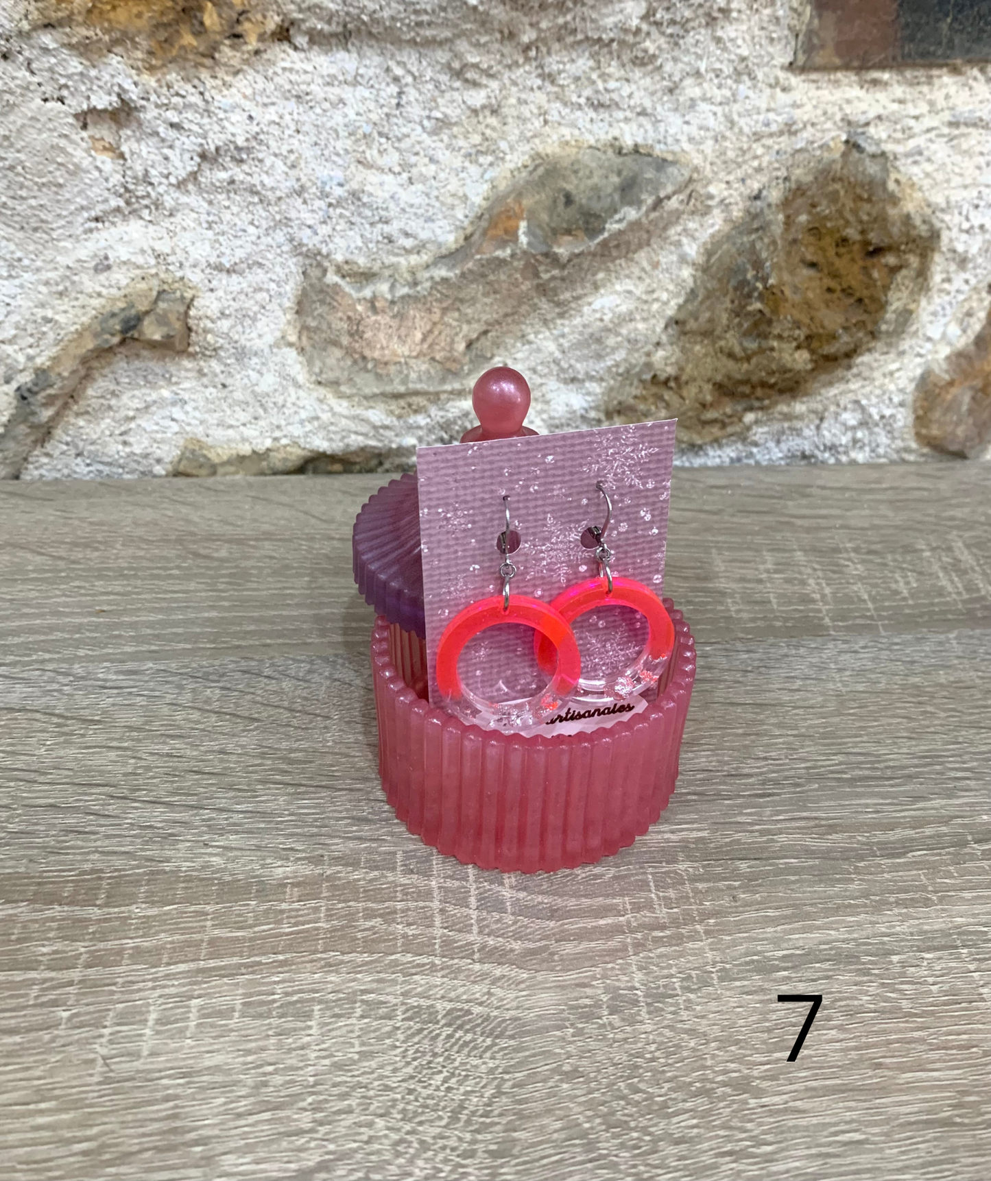 Boîte + boucles cadeaux