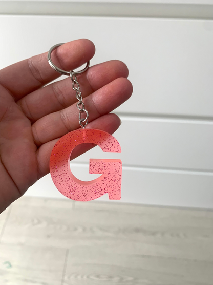 Porte clès lettre