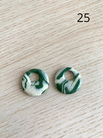 Boucles pampilles interchangeables
