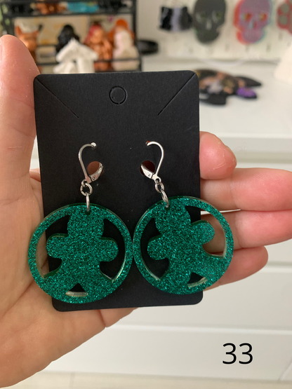 Boucles d'oreilles Noel