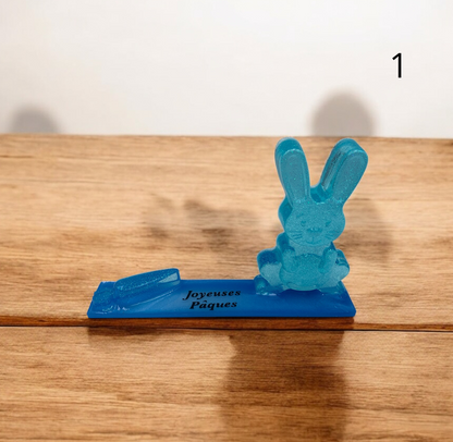 Lapin sur socle