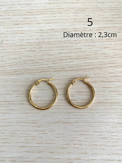 Anneaux à pampilles