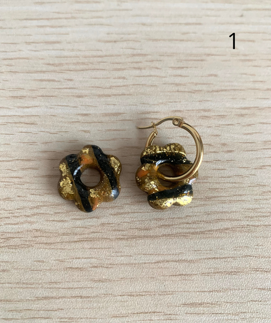Boucles pampilles interchangeables
