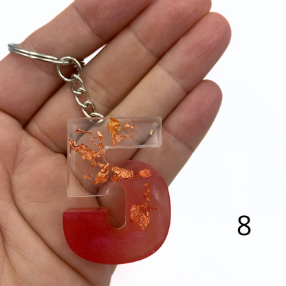 Porte-clés chiffre