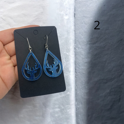 Boucles d'oreilles Noel