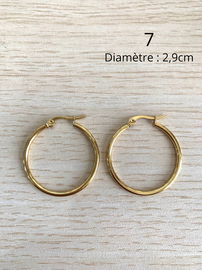 Anneaux à pampilles