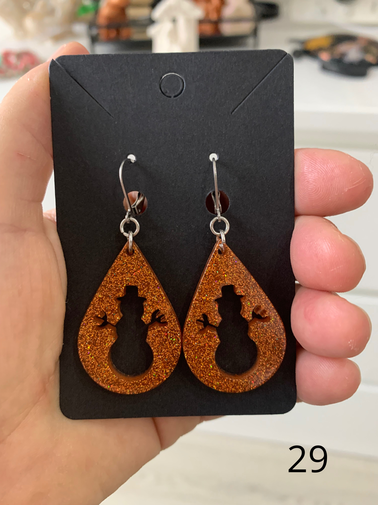 Boucles d'oreilles Noel