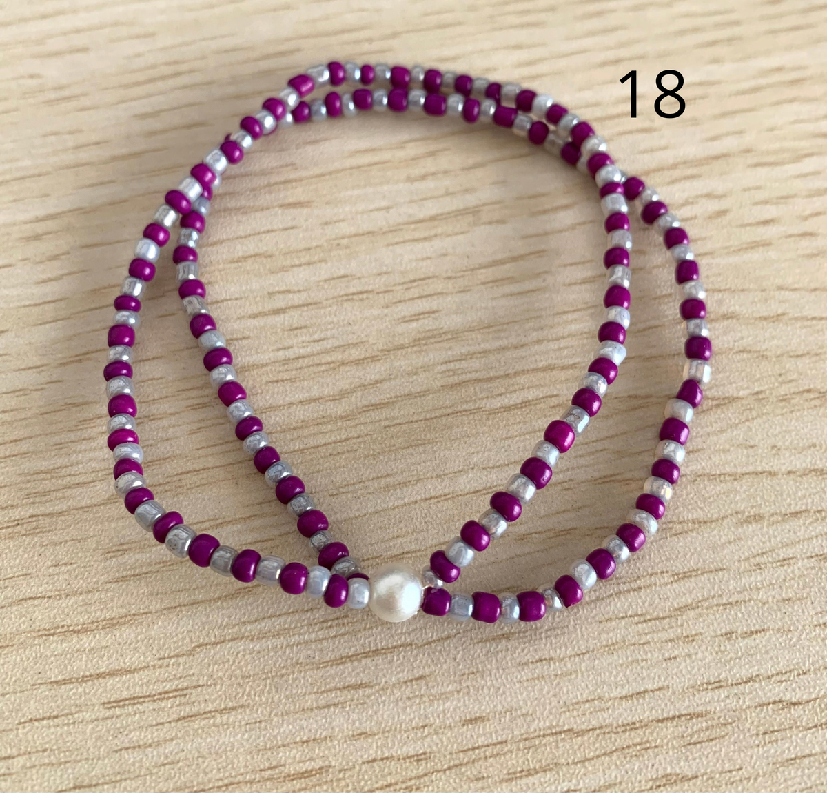 Bracelet perles (Taille L)
