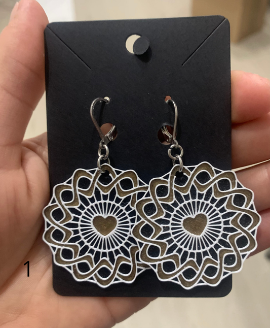 Boucle d'oreille impression 3D